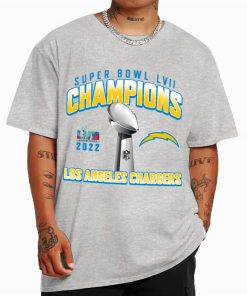 T Shirt Color SPB27 Los Angeles Chargers Champions Super Bowl LVII Arizona 12th February 2023