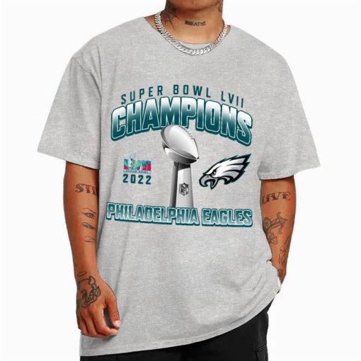 T Shirt Color SPB30 Philadelphia Eagles Champions Super Bowl LVII Arizona 12th February 2023