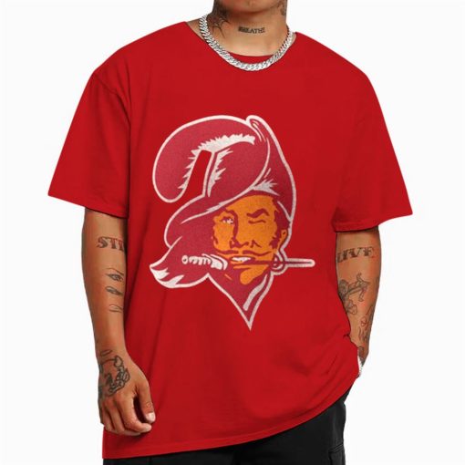 T Shirt Color Tampa Bay Buccaneers Logo Face T Shirt