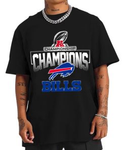 T Shirt Men AFC05 Buffalo Bills AFC Championship Champions 2022 2023 T Shirt