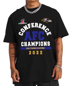 T Shirt Men AFC16 Baltimore Ravens Conference AFC Champions 2022 Sweatshirt