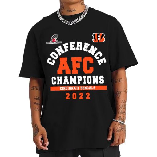 T Shirt Men AFC18 Cincinnati Bengals Conference AFC Champions 2022 Sweatshirt