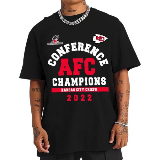 T Shirt Men AFC19 Kansas City Chiefs Conference AFC Champions 2022 Sweatshirt