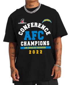 T Shirt Men AFC20 Los Angeles Chargers Conference AFC Champions 2022 Sweatshirt