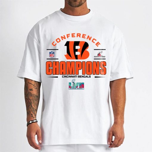 T Shirt Men AFC29 Cincinnati Bengals Champions Pro Bowl NFL American Football Conference T Shirt