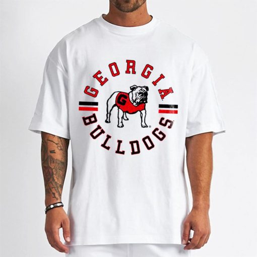 T Shirt Men Georgia Bulldogs Gameday Vintage College Football Playoff 2023 T Shirt