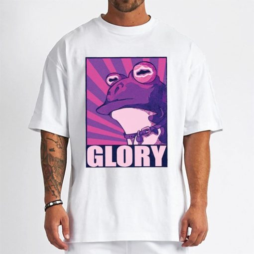 T Shirt Men Glory TCU Champions Cute Frog T Shirt