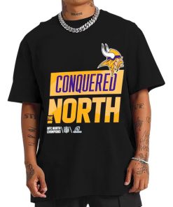 T Shirt Men Minnesota Vikings Nike 2022 NFC North Division Champions T Shirt
