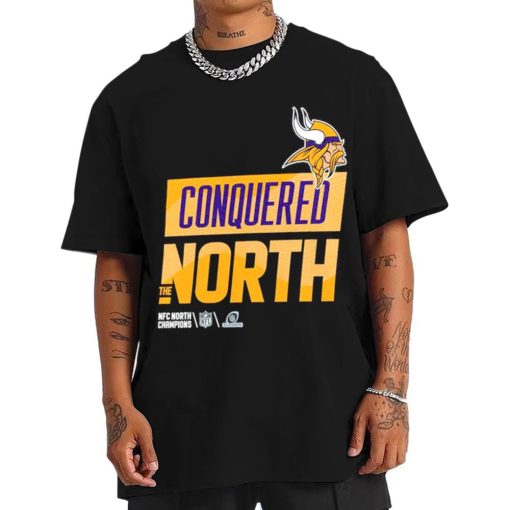 T Shirt Men Minnesota Vikings Nike 2022 NFC North Division Champions T Shirt