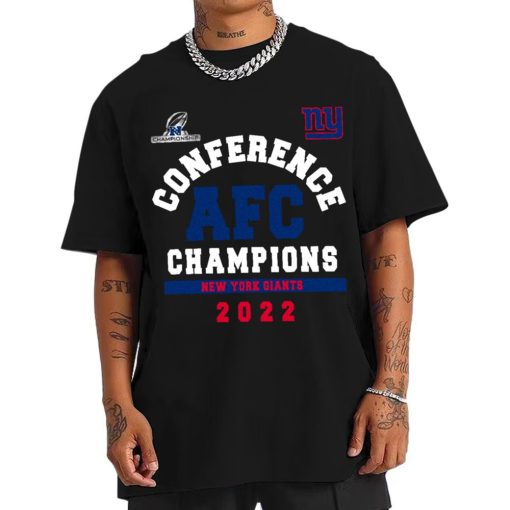 T Shirt Men NFC15 New York Giants Conference AFC Champions 2022 Sweatshirt