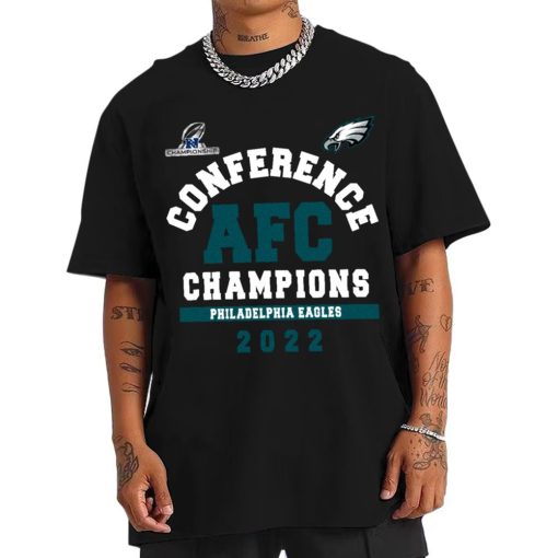 T Shirt Men NFC16 Philadelphia Eagles Conference AFC Champions 2022 Sweatshirt