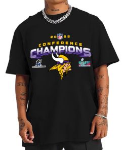 T Shirt Men NFC20 Minnesota Vikings NFL AFC Champions LVII 2022 Crewneck Sweatshirt