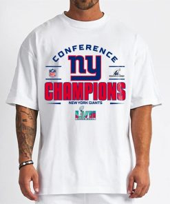 T Shirt Men NFC33 New York Giants Champions Pro Bowl NFL National Football Conference T Shirt