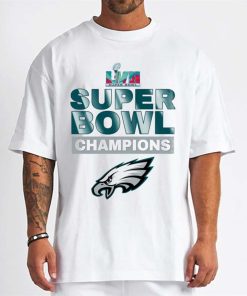 T Shirt Men Philadelphia Eagles Champions Super Bowl LVII 2023 Crewneck Sweatshirt