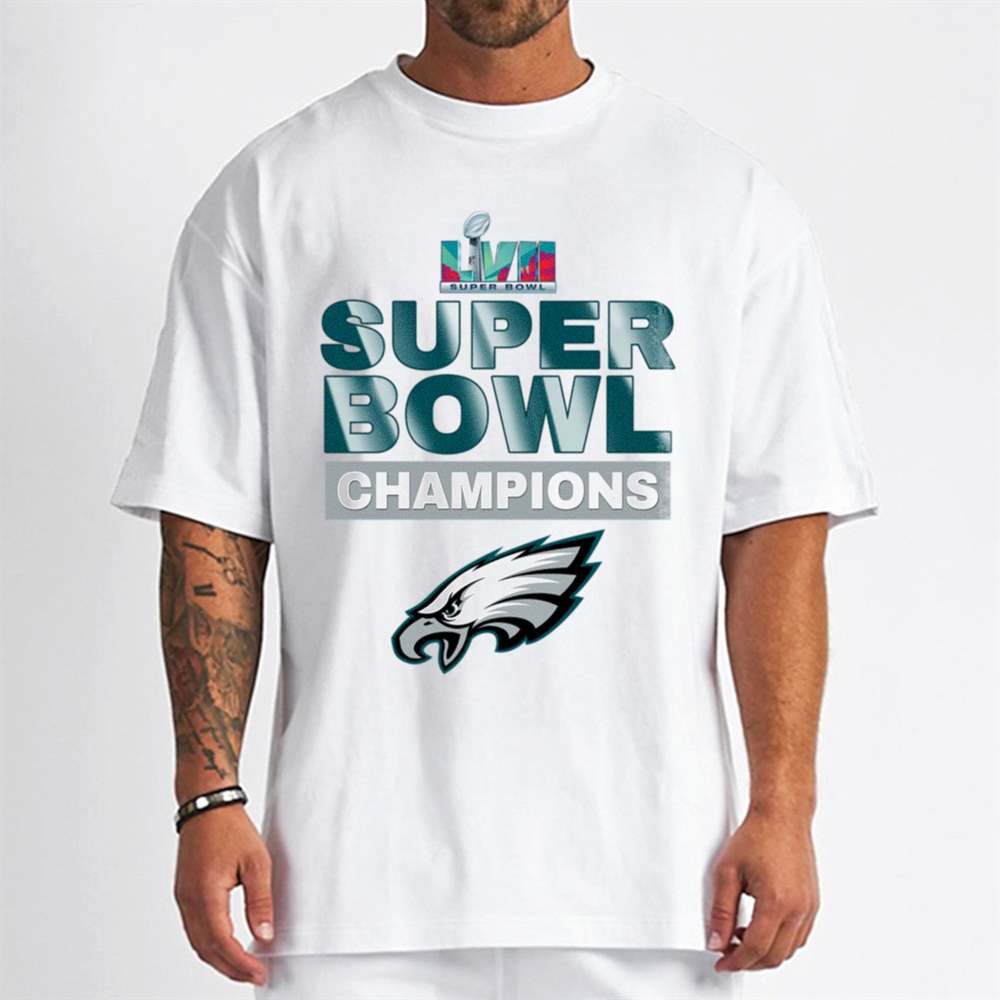 Philadelphia Eagles Champions Super Bowl LVII 2023 Crewneck Sweatshirt