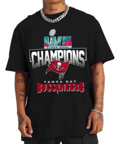 T Shirt Men SPB04 Tampa Bay Buccaneers Super Bowl LVII 2022 2023 Champions T Shirt