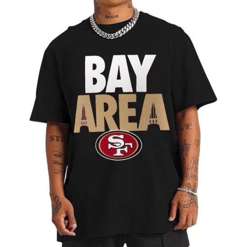 T Shirt Men San Francisco 49ers Bay Area T Shirt