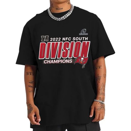 T Shirt Men Tampa Bay Buccaneers 2022 NFC South Division Champions T Shirt
