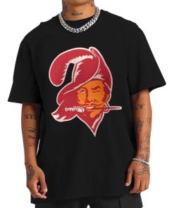 T Shirt Men Tampa Bay Buccaneers Logo Face T Shirt