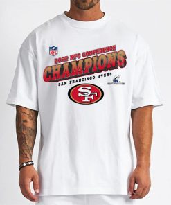 T Shirt Men W NFC29 San Francisco 49ers Team 2022 NFC Conference Champions T Shirt