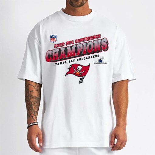 T Shirt Men W NFC30 Tampa Bay Buccaneers Team 2022 NFC Conference Champions T Shirt