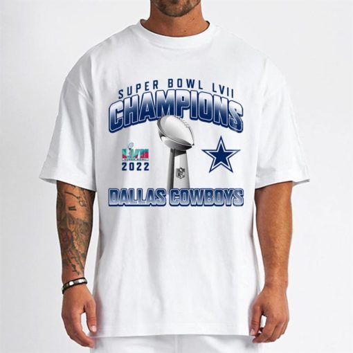 T Shirt Men W SPB25 Dallas Cowboys Champions Super Bowl LVII Arizona 12th February 2023