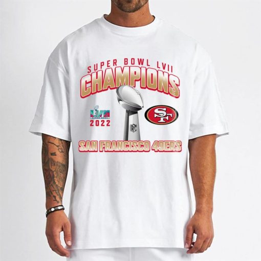 T Shirt Men W SPB31 San Francisco 49ers Champions Super Bowl LVII Arizona 12th February 2023