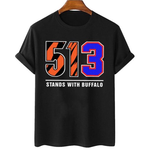 T Shirt Women 2 513 Stands With Buffalo Bills Mafia T Shirt