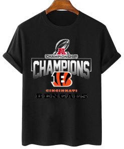 T Shirt Women 2 AFC01 Cincinnati Bengals AFC Championship Champions 2022 2023 T Shirt