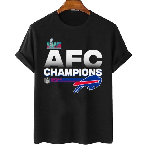 T Shirt Women 2 AFC07 Buffalo Bills AFC Champions LVII 2022 T Shirt 1