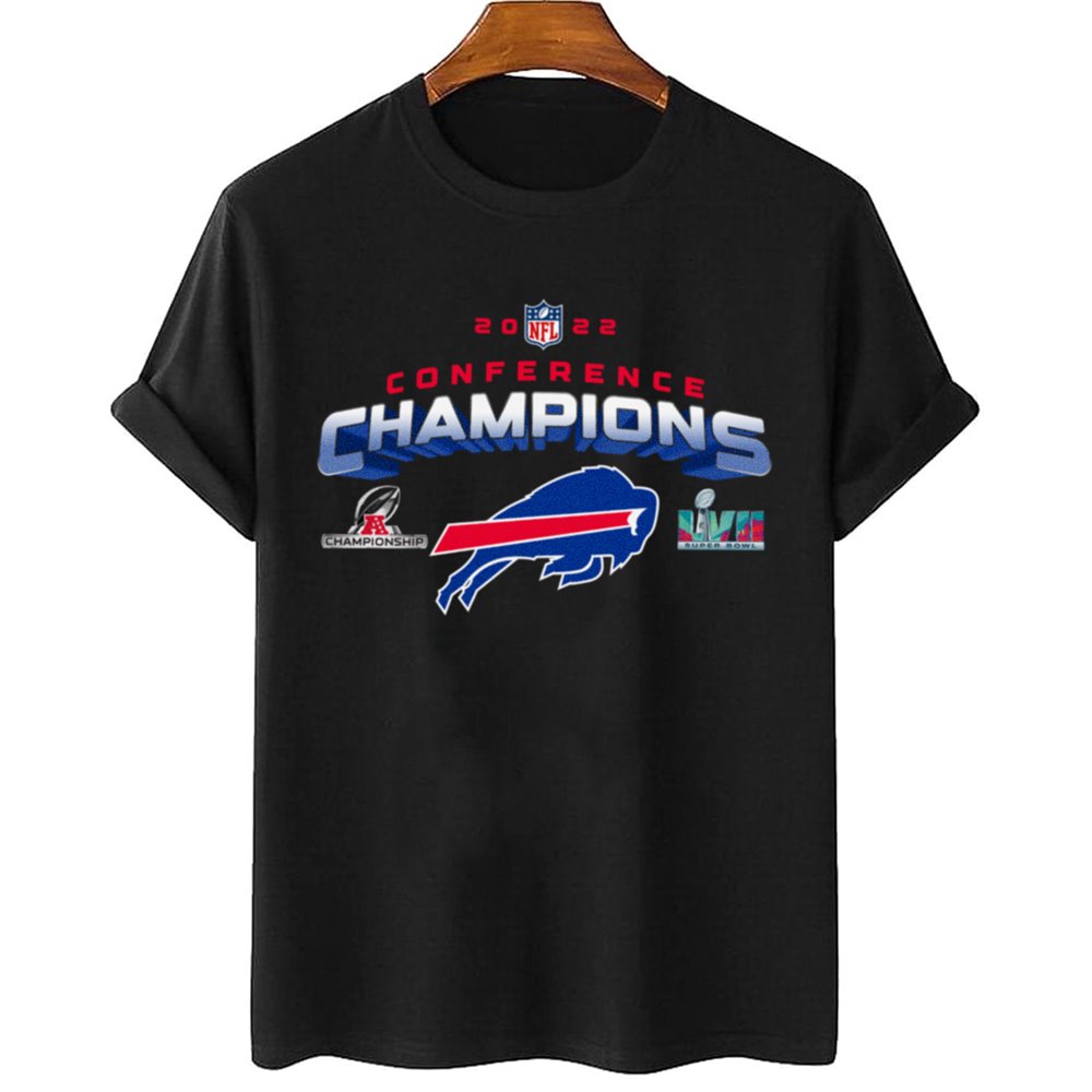 Buffalo Bills NFL AFC Champions LVII 2022 Crewneck T-Shirt