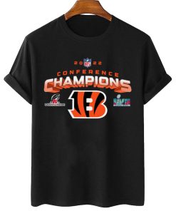 T Shirt Women 2 AFC13 Cincinnati Bengals NFL AFC Champions LVII 2022 Crewneck Sweatshirt