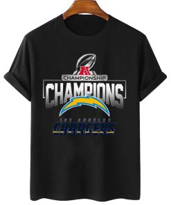 T Shirt Women 2 AFC15 Los Angeles Chargers AFC Championship Champions 2022 2023 T Shirt