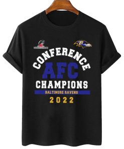 T Shirt Women 2 AFC16 Baltimore Ravens Conference AFC Champions 2022 Sweatshirt