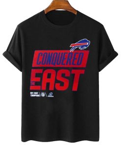 T Shirt Women 2 Buffalo Bills Conquered 2022 AFC East Division Champions T Shirt
