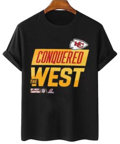 T Shirt Women 2 Kansas City Chiefs 2022 2023 AFC West Division T Shirt