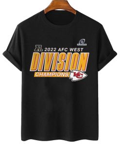 T Shirt Women 2 Kansas City Chiefs 2022 AFC West Division Champions T Shirt