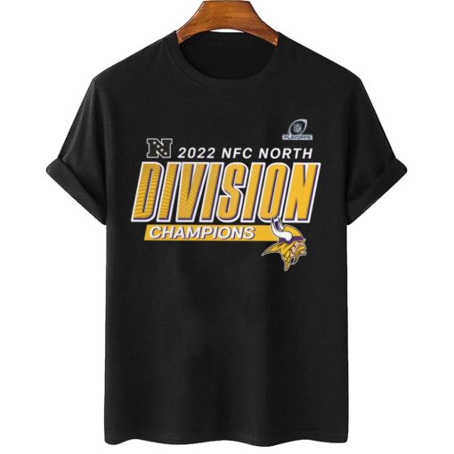 T Shirt Women 2 Minnesota Vikings 2022 NFC North Division Champions T Shirt