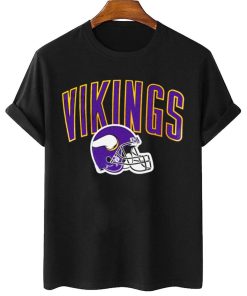 T Shirt Women 2 Minnesota Vikings Icon Helmet T Shirt