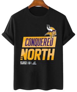 T Shirt Women 2 Minnesota Vikings Nike 2022 NFC North Division Champions T Shirt