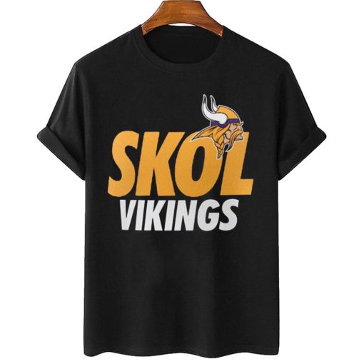 T Shirt Women 2 Minnesota Vikings Skol T Shirt