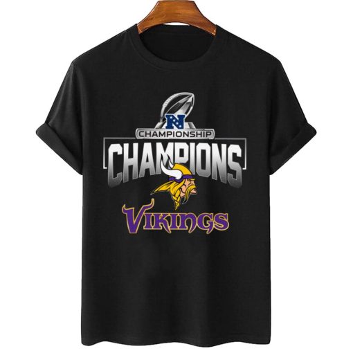 T Shirt Women 2 NFC05 Minnesota Vikings AFC Championship Champions 2022 2023 T Shirt