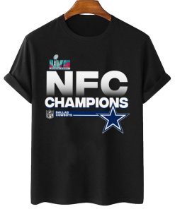 T Shirt Women 2 NFC07 Dallas Cowboys NFC Champions LVII 2022 T Shirt