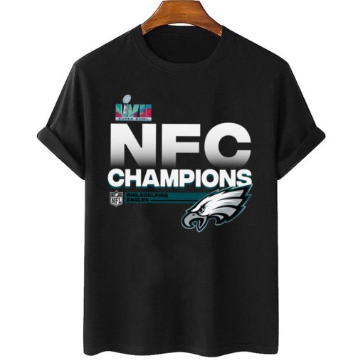 T Shirt Women 2 NFC10 Philadelphia Eagles NFC Champions LVII 2022 T Shirt