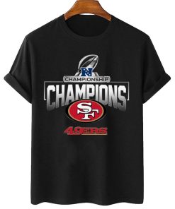 T Shirt Women 2 NFC13 San Francisco 49ers AFC Championship Champions 2022 2023 T Shirt