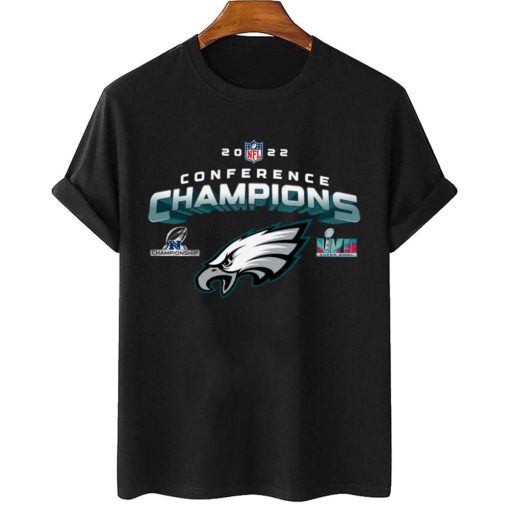 T Shirt Women 2 NFC22 Philadelphia Eagles NFL AFC Champions LVII 2022 Crewneck Sweatshirt