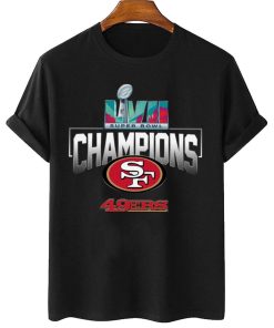 T Shirt Women 2 SPB03 San Francisco 49ers Super Bowl LVII 2022 2023 Champions T Shirt