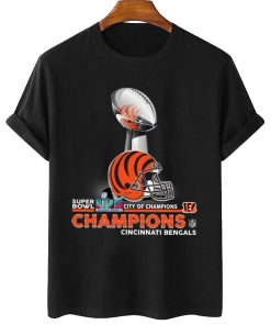T Shirt Women 2 SPB07 Cincinnati Bengals Champions NFL Cup And Helmet Sweatshirt