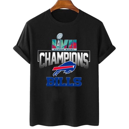 T Shirt Women 2 SPB10 Buffalo Bills Super Bowl LVII 2022 2023 Champions T Shirt