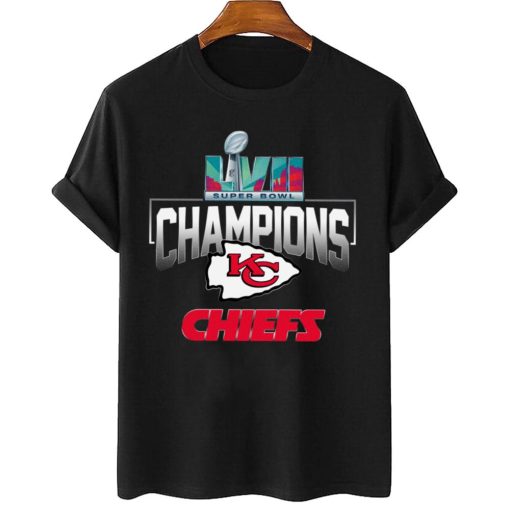T Shirt Women 2 SPB13 Kansas City Chiefs Super Bowl LVII 2022 2023 Champions T Shirt